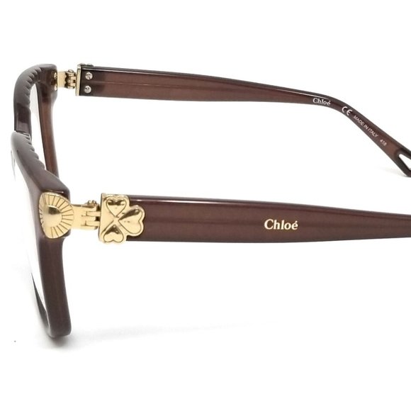 NEW ⭐️CHLOE⭐️ Eyeglasses  Brown Rectangle Women